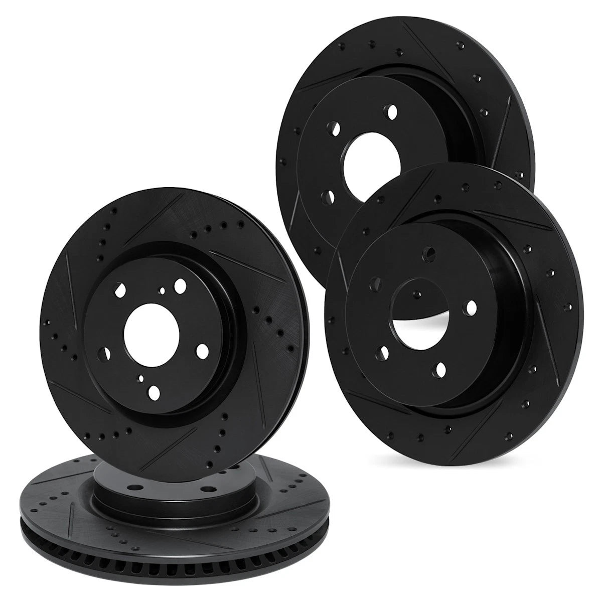 Set of 4 Brake Discs for Dodge (1995–2000) WHPN2-72002