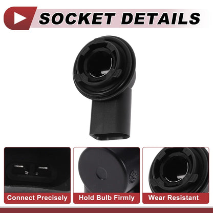 DRL Daytime Running Light Socket Wiring for Volkswagen Passat (2006–2010) No.6R0953123A