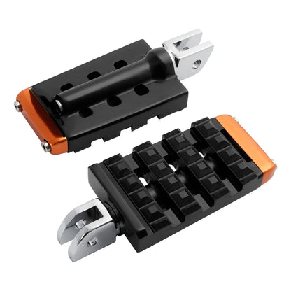 Black Rider Foot Pegs Footrests for Harley Softail Street Bob Fat Bob (2018–2025)