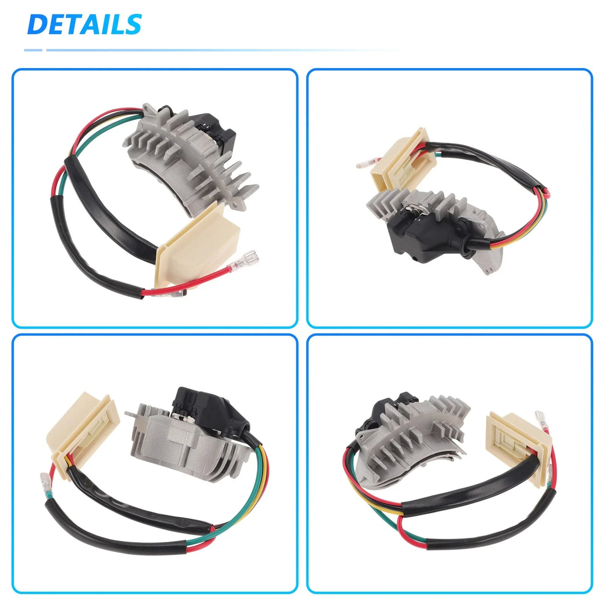 HVAC Blower Motor Resistor No.A2028202510 for Mercedes Benz W202 (1993–2000)
