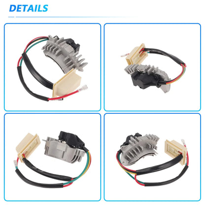 HVAC Blower Motor Resistor No.A2028202510 for Mercedes Benz W202 (1993–2000)