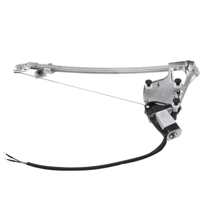 2X Window Regulator with Motor for Mercedes-Benz W201 190D 190E (1983–1993) - 2017300346, 2017300446, 741-020, 741-021