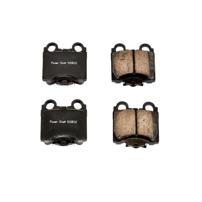2X Powerstop Brake Pad Set Rear for Lexus SC430 IS300 GS300 (2001–2010) - 16-771, SSCP771, EHT771H