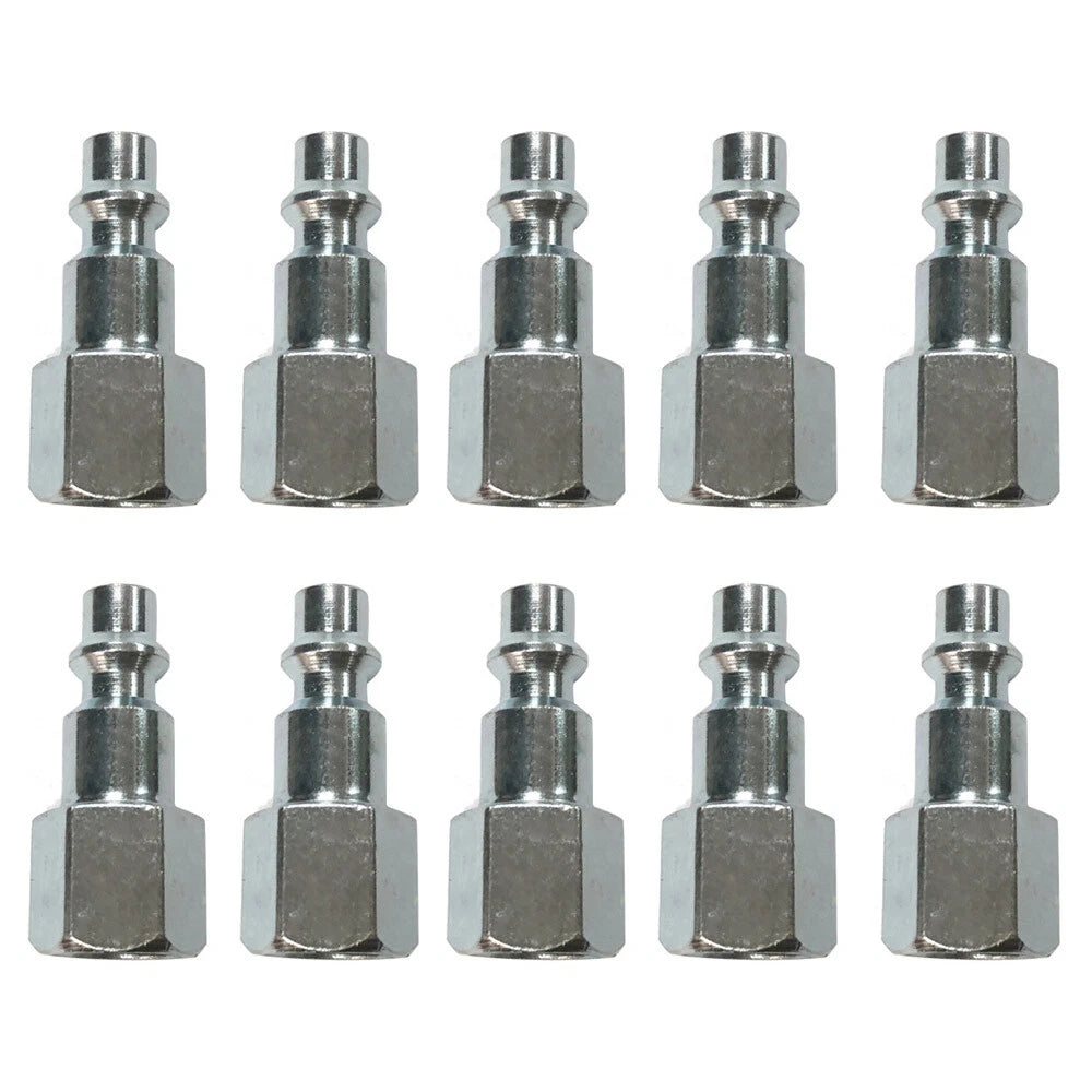10 Pack Heavy Duty Quick Coupler Air Hose Connector Fittings 1/4 NPT