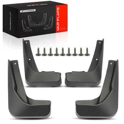 Set of 4 Mud Flaps Splash Guards for Audi A3 Quattro (2015–2019)