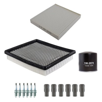 Tune Up Kit with NGK 6 Spark Plugs & Boots for Dodge Avenger Sebring (2008–2010)