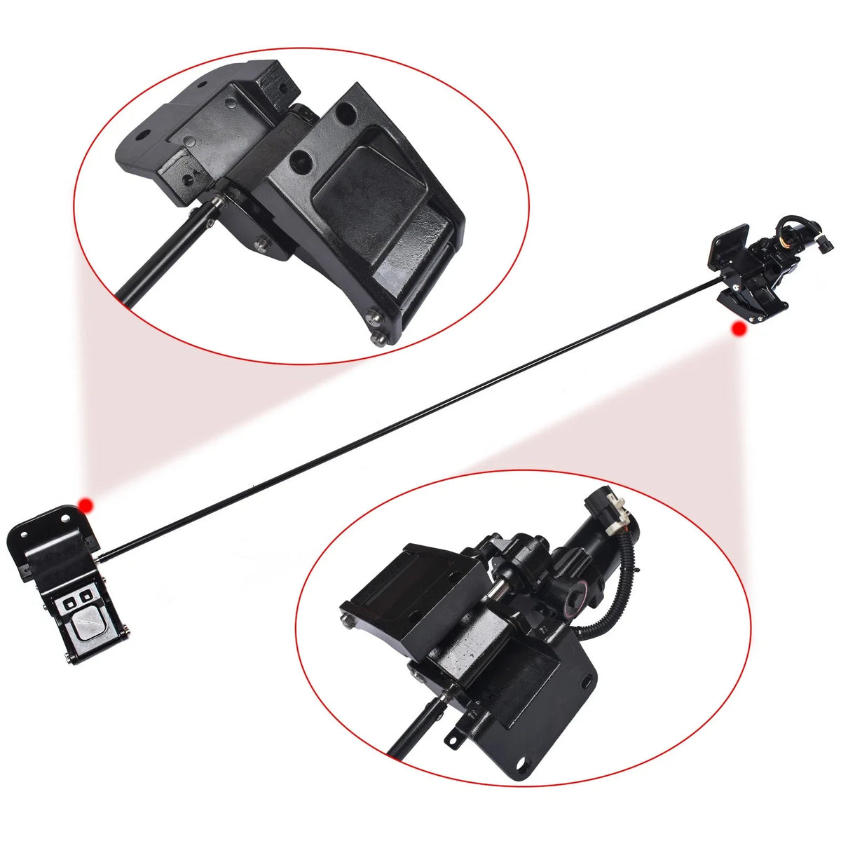 Running Board Motor & Bracket Assembly for Ford Expedition, Lincoln Navigator (2007–2017)