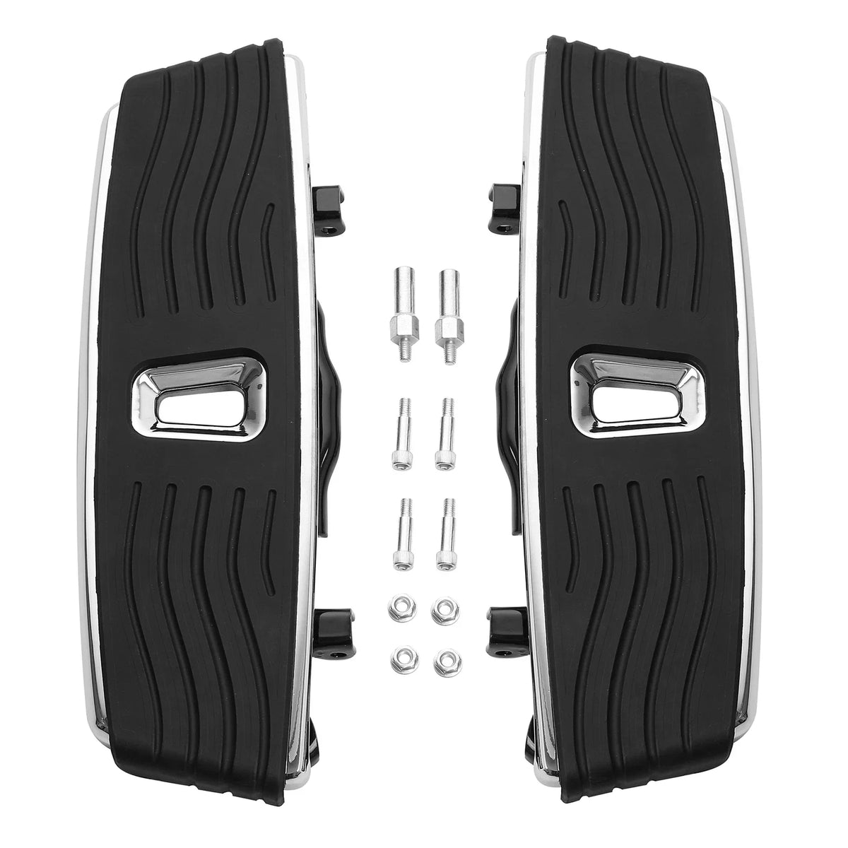 Chrome Rider Driver Floorboards for Harley CVO Street Glide (2023–2025)