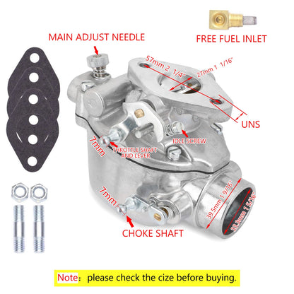 Carburetor for Ford Tractor 2N 8N 9N (8N9510C, 8N9510C-HD, FSC30-0032)