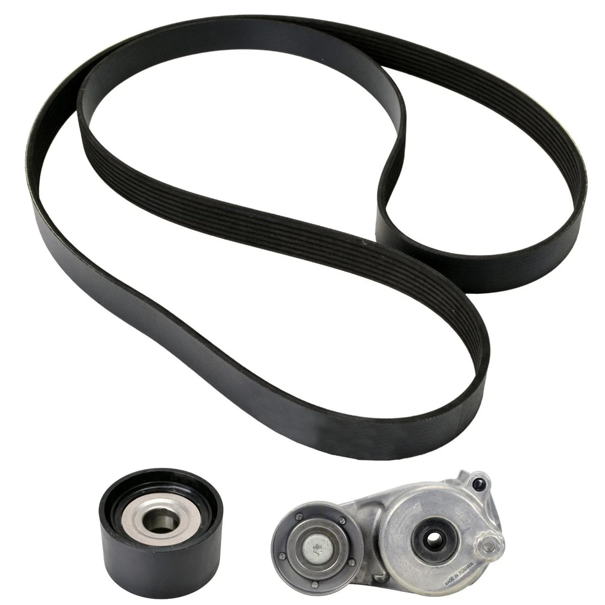 Drive Belt Idler Pulley Tensioner Kit for Benz W906 X166 GLS350d (2010–2019)