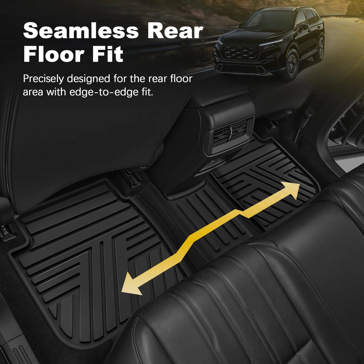 AllWeather HeavyDuty Floor Mats for Honda CRV (2023–2026)