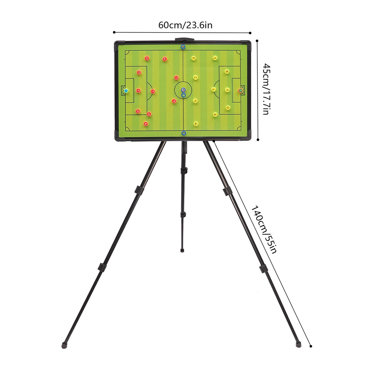 Portable Magnetic Soccer Tactical Board for Coaches