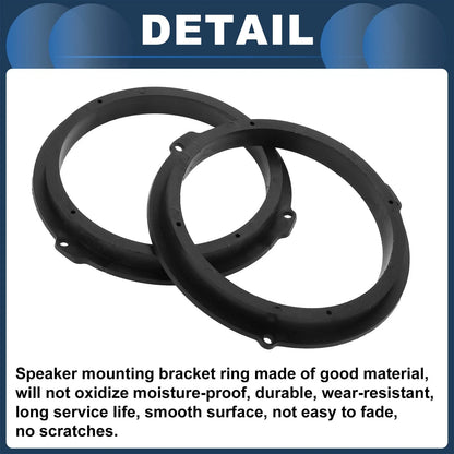 Set of 2 Speaker Spacer Rings for Ford Transit Custom (2012–2023)