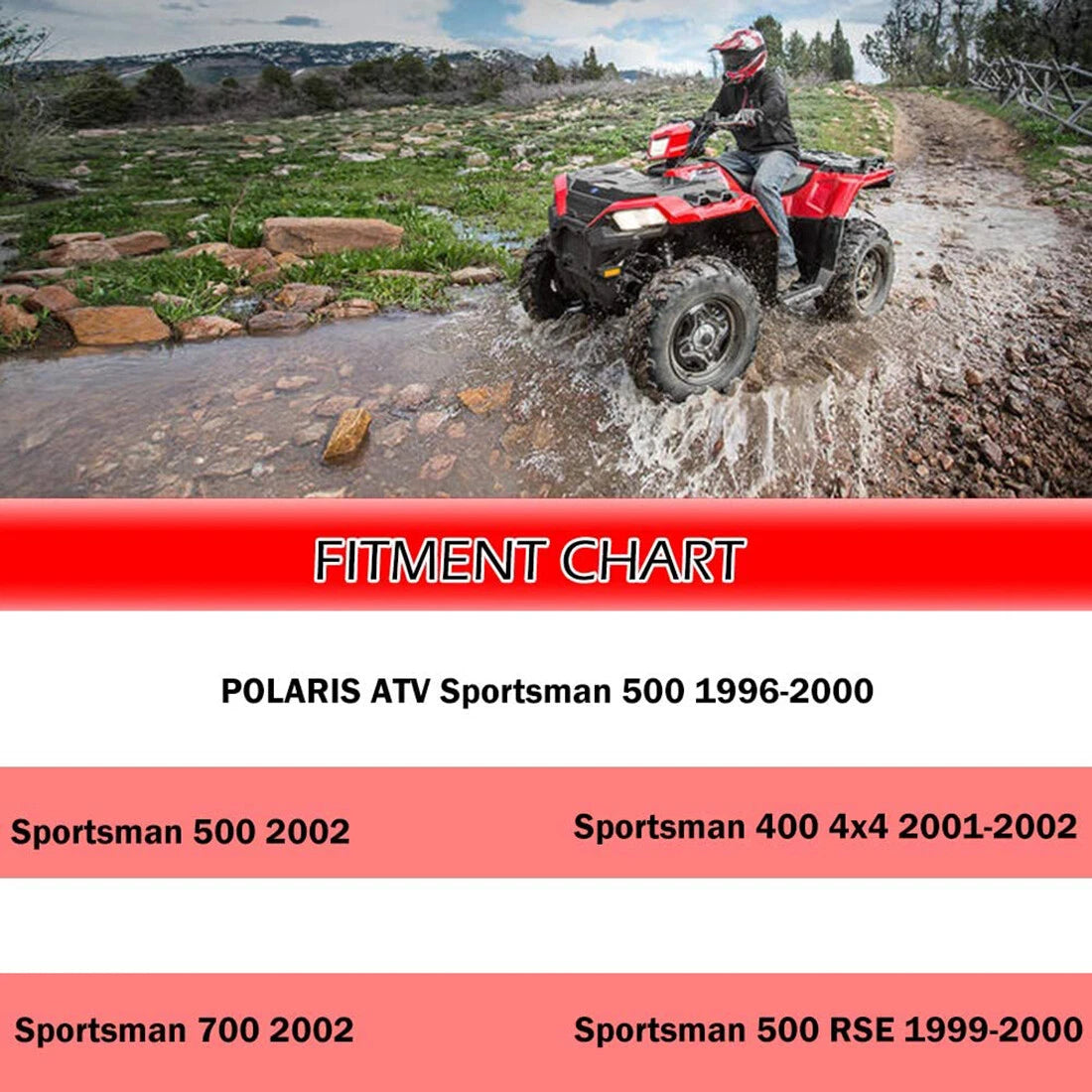 Rear Suspension A-Arm Bushing Kit for Polaris Sportsman 500 (1996–2000)