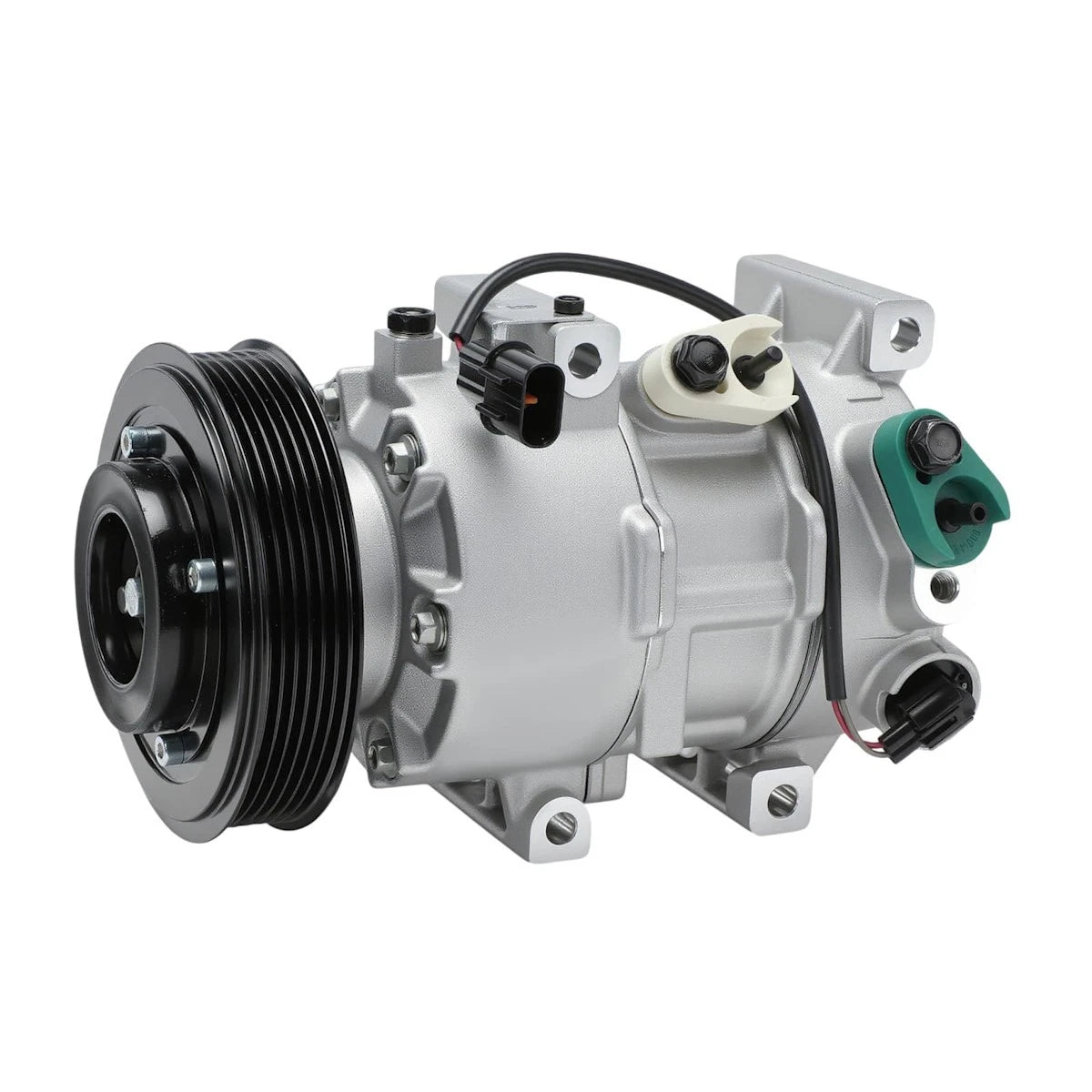 A/C Compressor with Clutch for Hyundai Accent, Kia Rio (2012–2017) 18016215, 178324, 977011R100