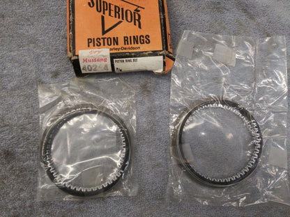 Set of 4 Piston Rings 1340 +060 for Harley Davidson