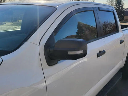 Set of 4 In-Channel Rain Guards for Nissan Titan (2017–2024) 194977