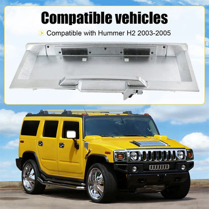 Rear Tailgate License Pocket for Hummer H2 (2003–2005) 15135441