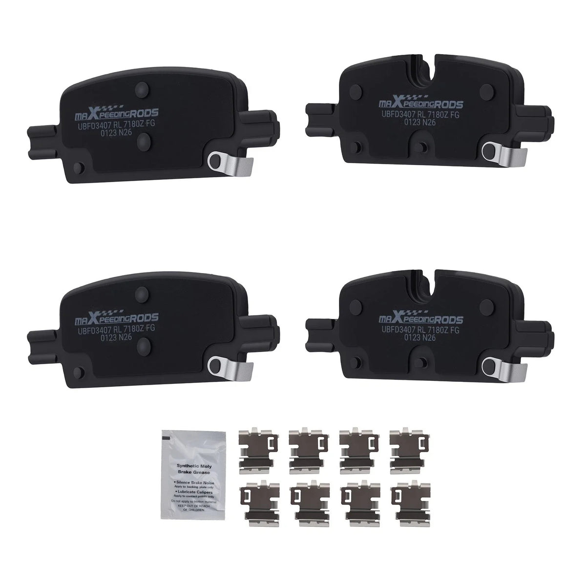Rear Ceramic Brake Pads Kit for Cadillac Escalade, Lyriq (2021–2024) D2174