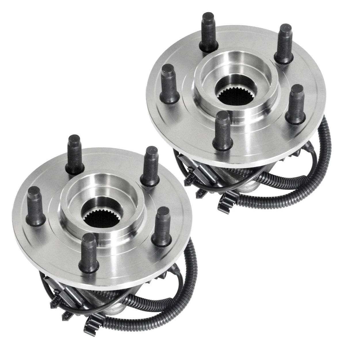 2X Front Wheel Bearing & Hubs 513270 for Jeep Liberty, Dodge Nitro (2008–2012)