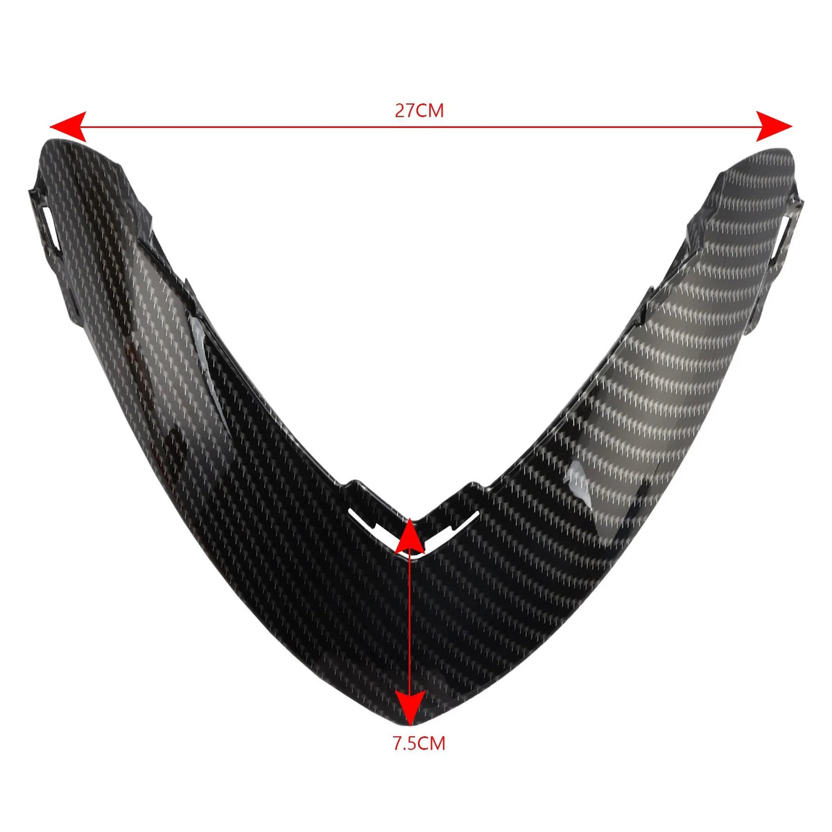 Carbon Front Nose Headlight Panels for Suzuki GSX-S 1000 (2015–2020)