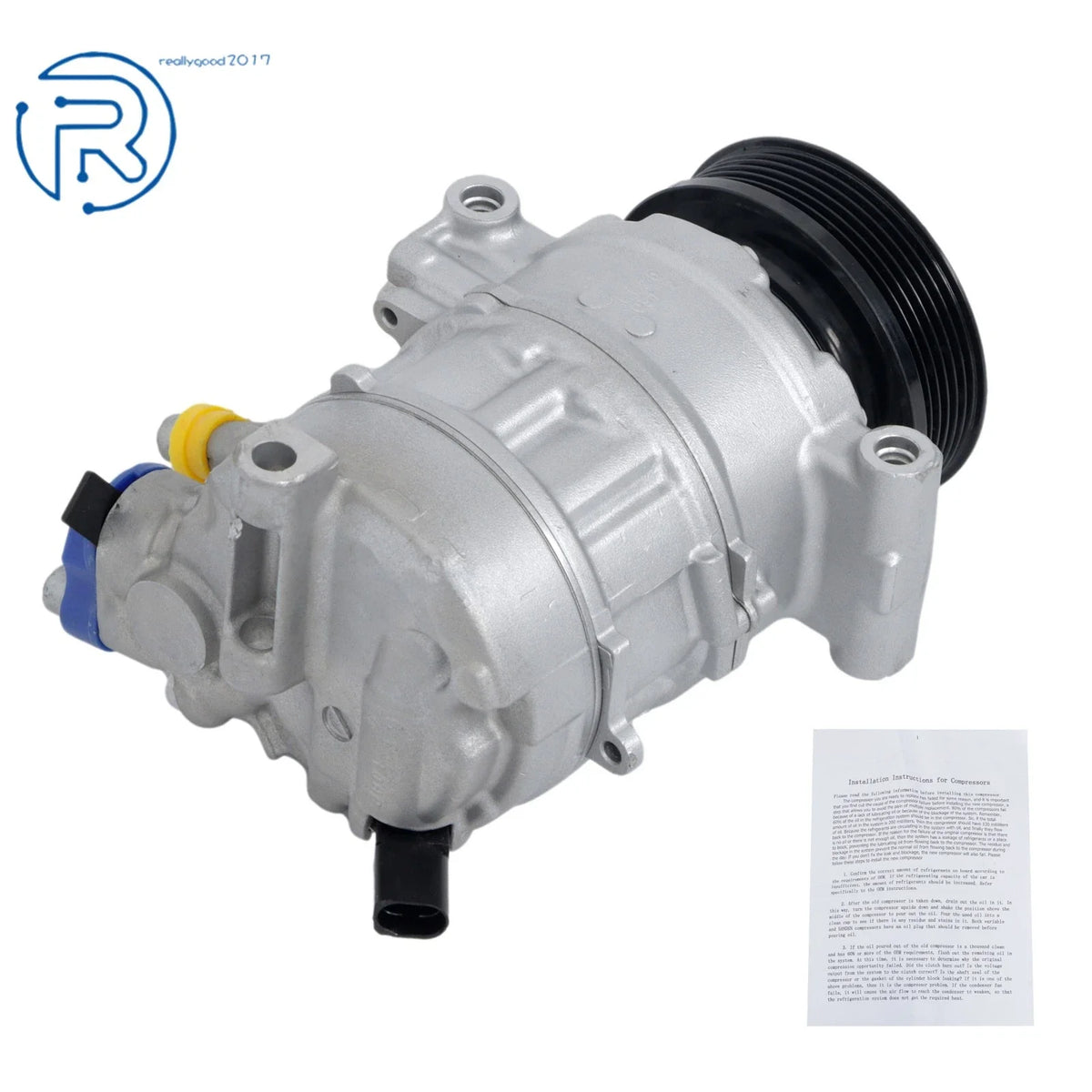 A/C Compressor for Audi A4 A6 A4 Allroad A4 Quattro L4 2.0L (2016–2020) 8W5816803