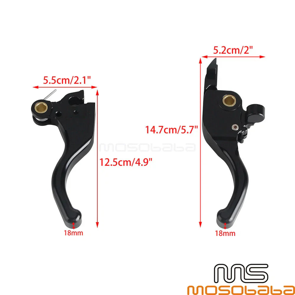 Brake & Clutch Levers Kit for Harley Touring Street Glide FLHX (2023-2024)