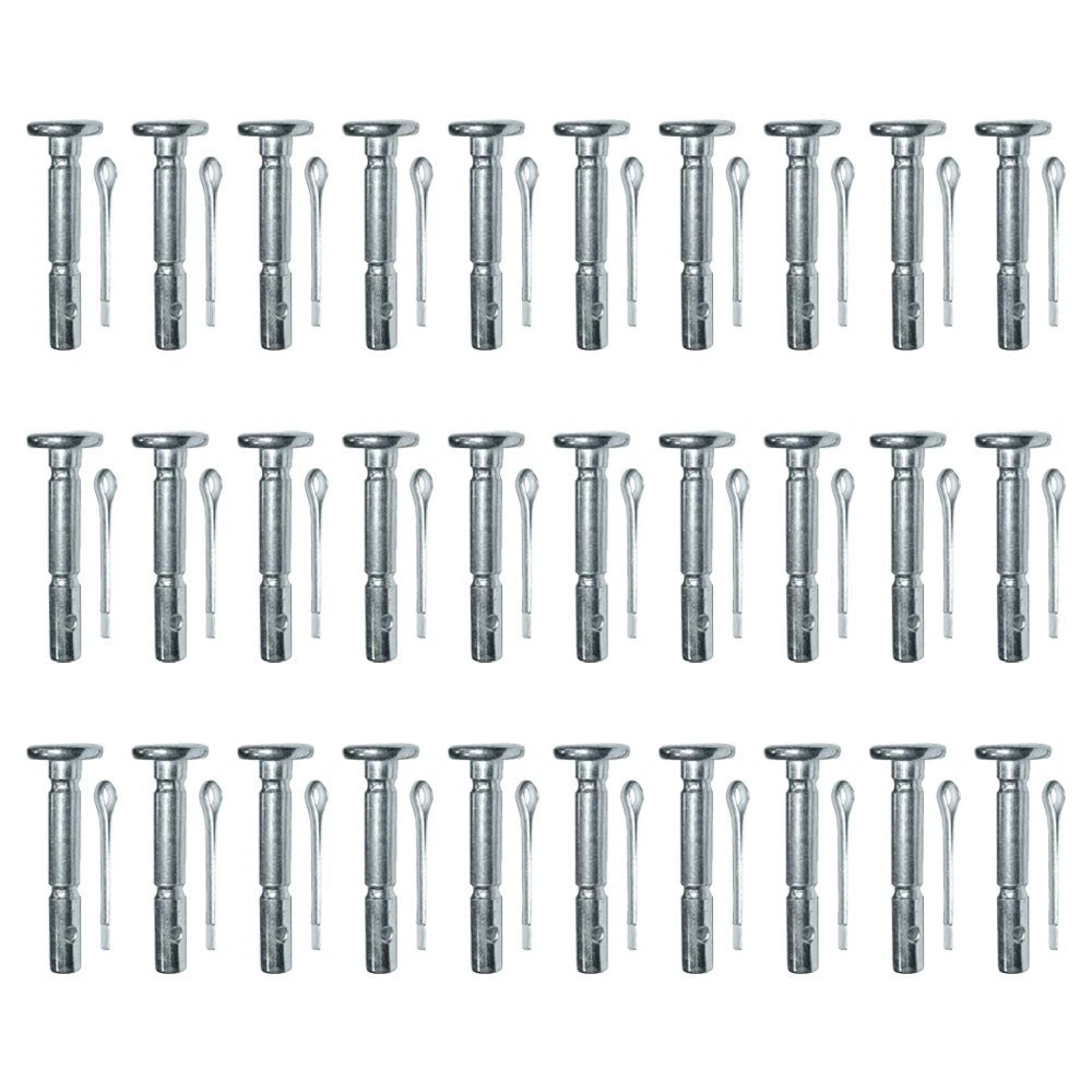 30X Shear Pins with Cotter Pin, 1-5/8" x 1/4" for Arnold
