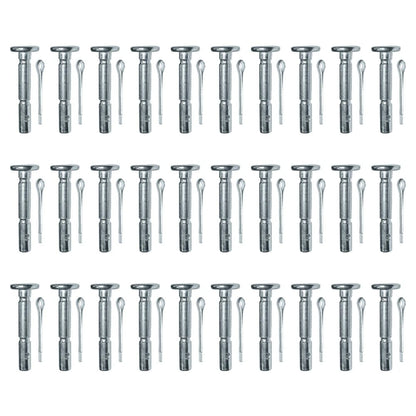 30X Shear Pins with Cotter Pin, 1-5/8" x 1/4" for Arnold
