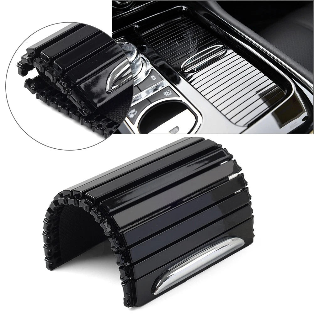 Center Console Cup Holder Roller Blind for Jaguar XJ XJR XJR575 (2010–2019)