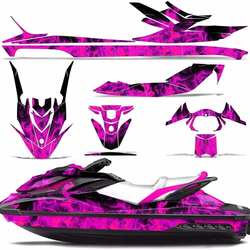 Stickers Decals Graphics for Sea Doo GTI/GTR/GTS (2011–2019)