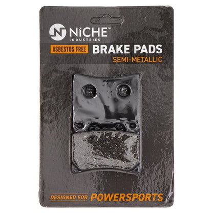 Brake Pad Set for Yamaha V Star 1100 (3XF-W0045-50-00, MK1002653, 5VU-25805-00-00)
