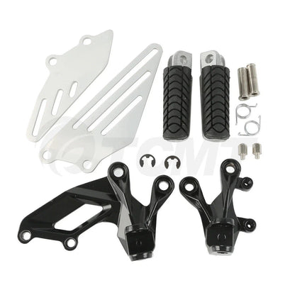 Front Rider Footpegs Footrest Set for Kawasaki Ninja ZX14R ZZR1400 (2006–2023)