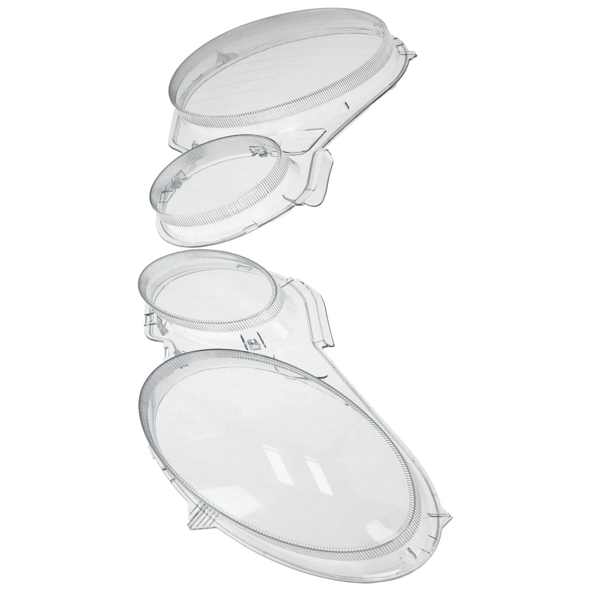 Headlight Lens Cover for Mercedes Benz W211 E240 E200 E350 E280 E300 (2002–2008)