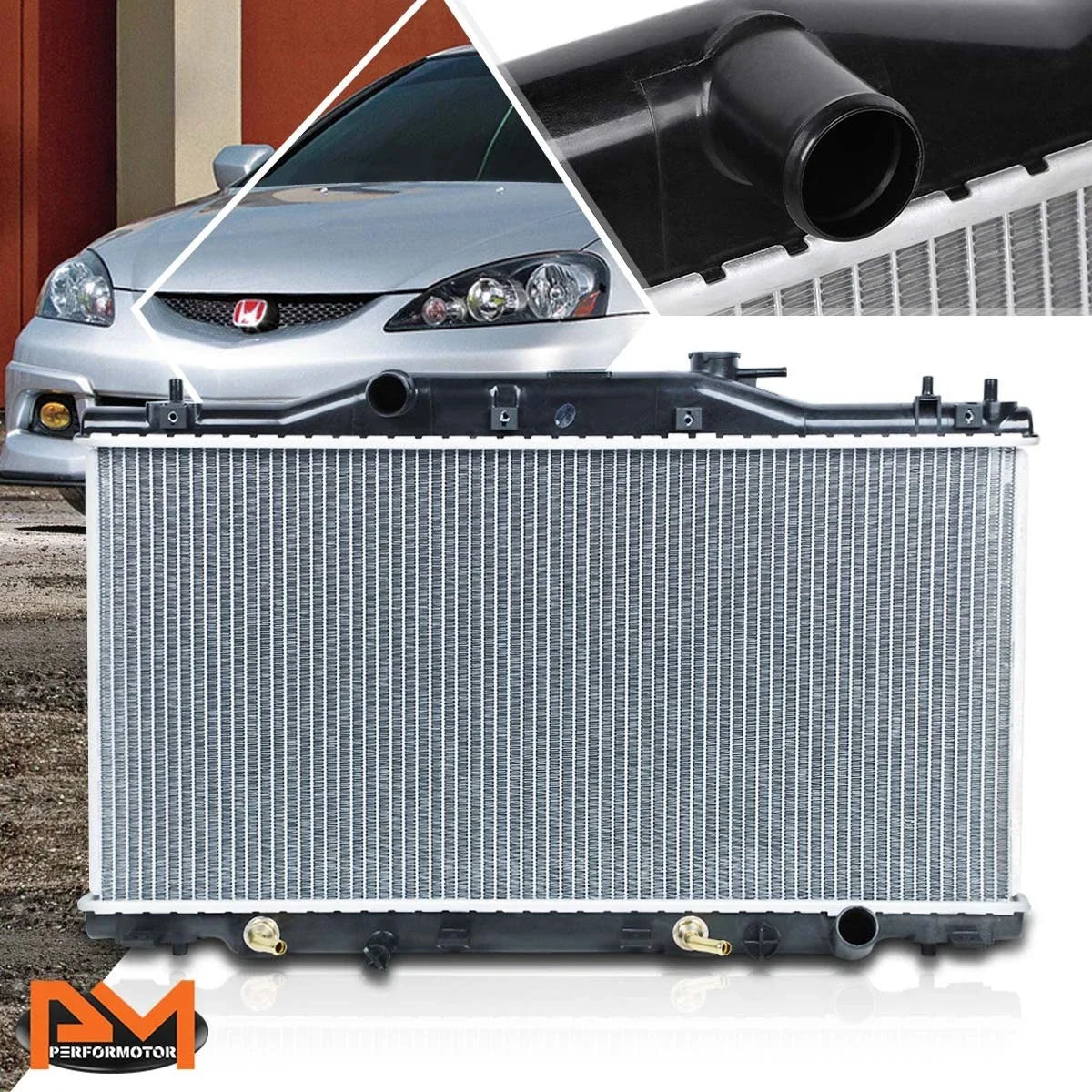 Aluminum Core Radiator for Acura RSX 2.0L AT (2002–2006) DPI-2412