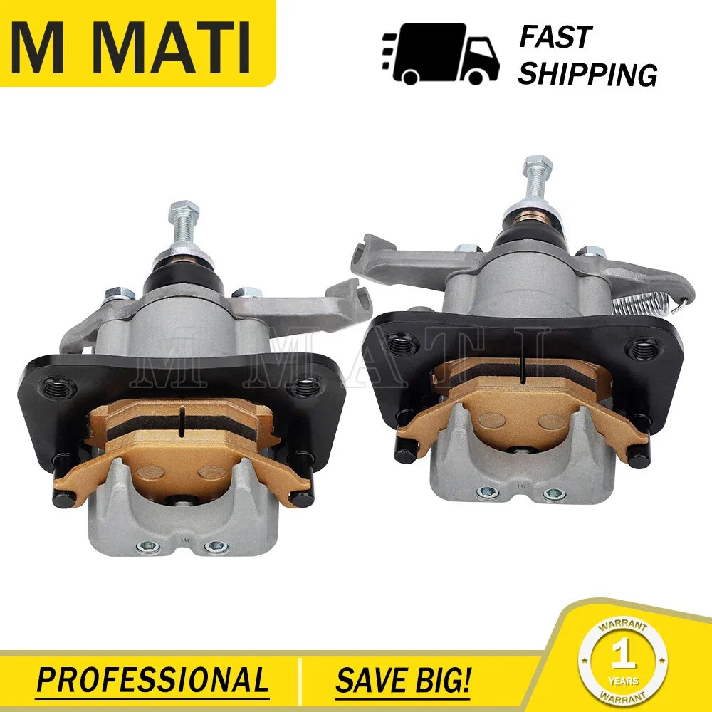 Rear Brake Caliper Set for Kawasaki Mule ProDX ProDXT ProFX ProFXR ProFXT