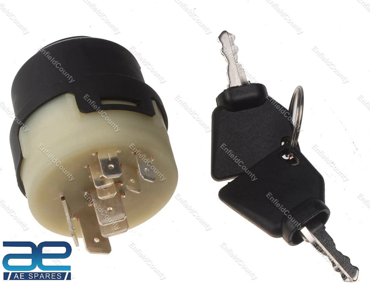 Ignition Switch for JCB Backhoe with 2 Keys