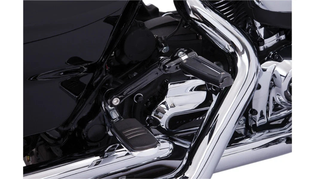 Ciro Adjustable Passenger Peg Mounts for Harley FLH FLHX FLHR (1999–2020)