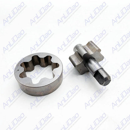 Oil Pump Shaft & Rotor for SeaDoo 1503 1630 (420837543, 420956675)