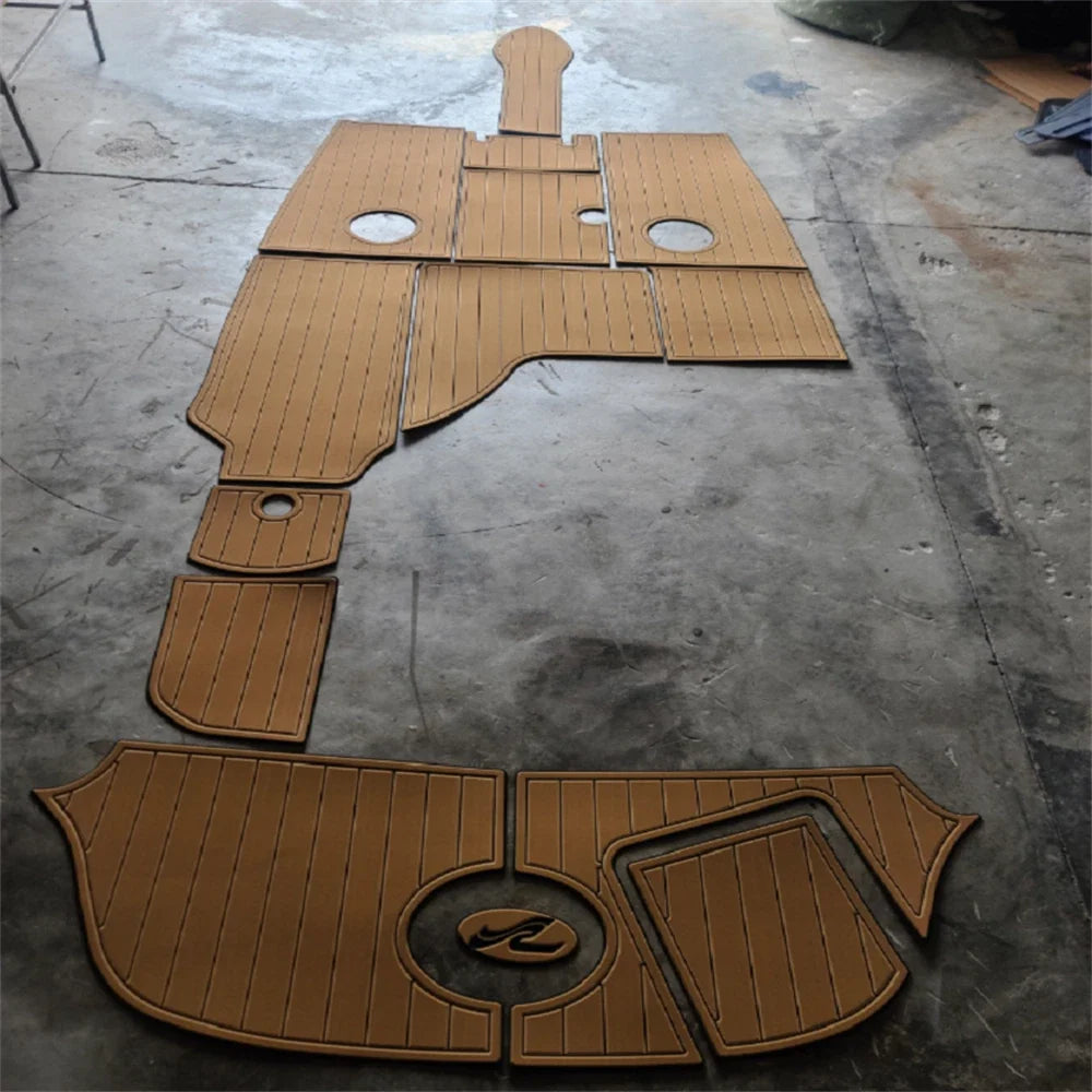 EVA Foam Teak Floor Mat for Sea Ray 220 Select (2007)