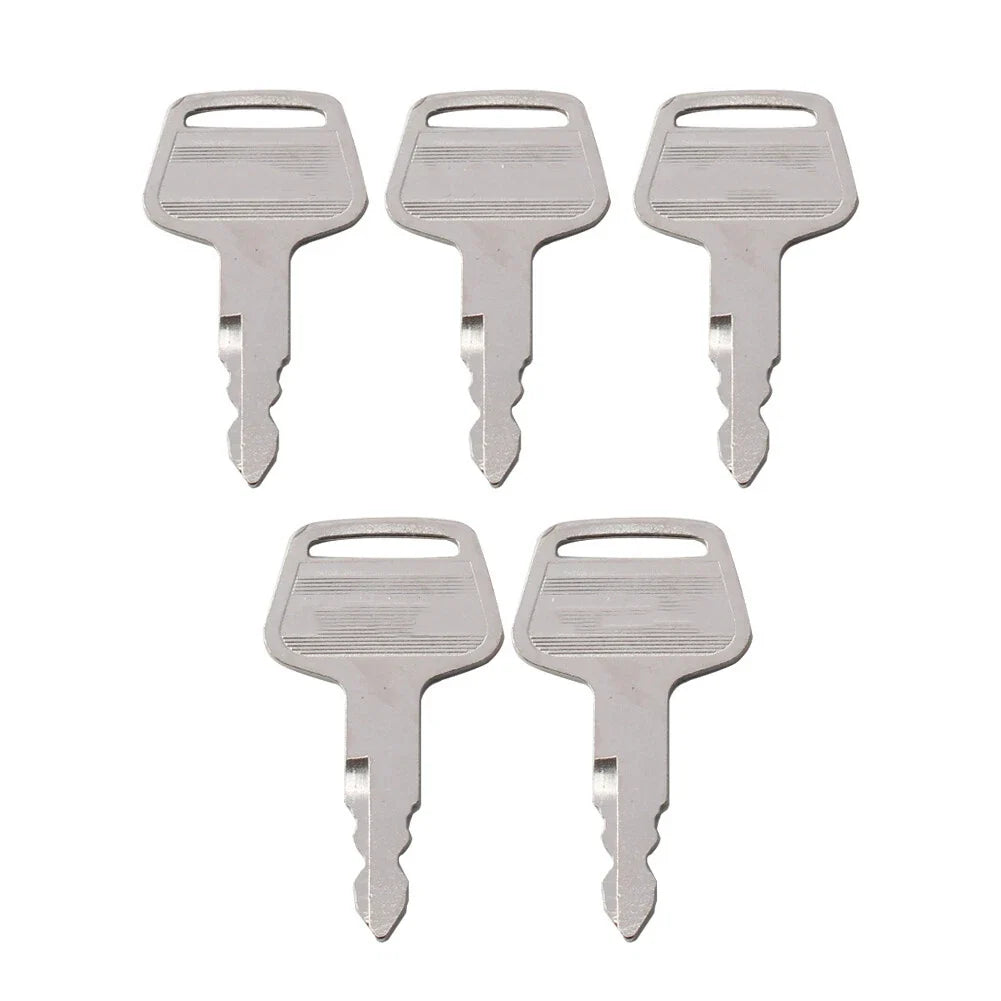 5X KV02 Ignition Keys for Kato Excavator (HD)