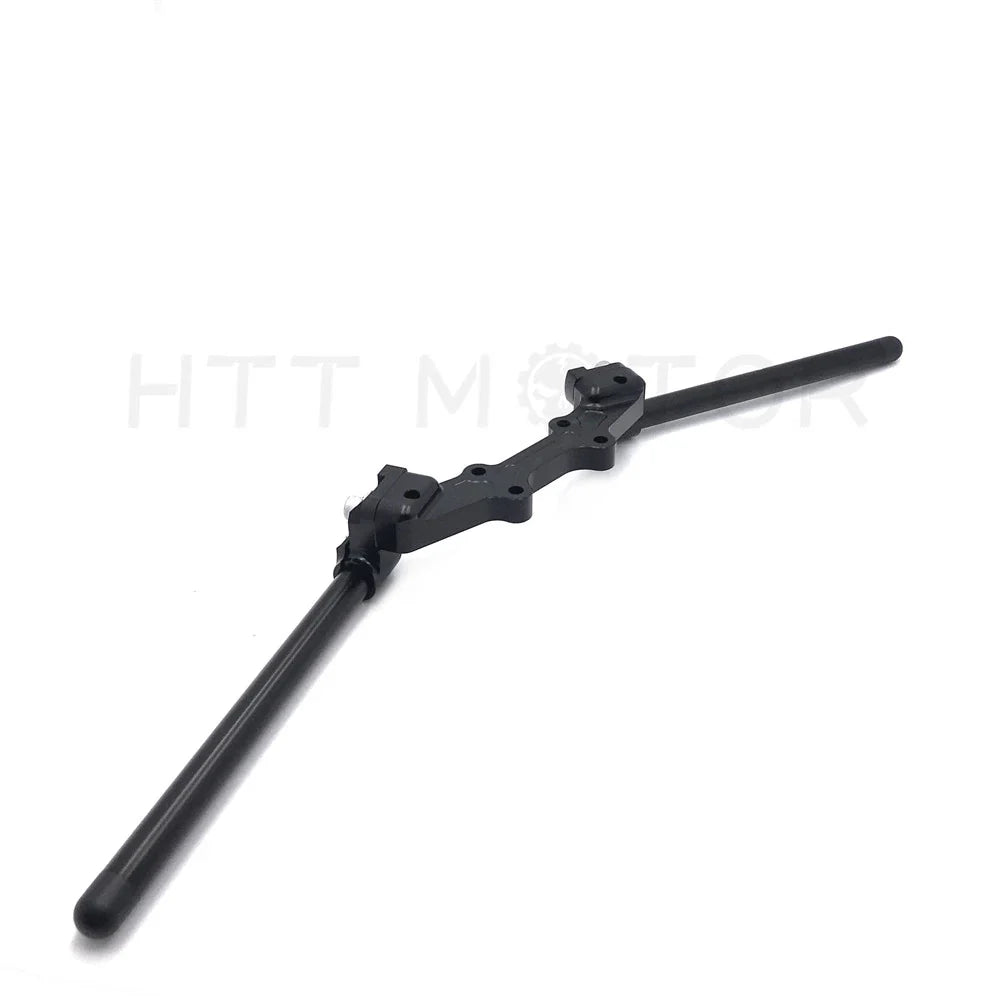 Clip-On Adapter Plate Handlebar Set for Yamaha MT-07 FZ-07 (2014–2017) Black
