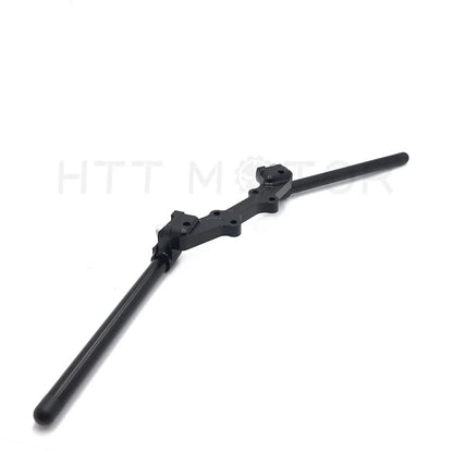 Clip-On Adapter Plate Handlebar Set for Yamaha MT-07 FZ-07 (2014–2017) Black
