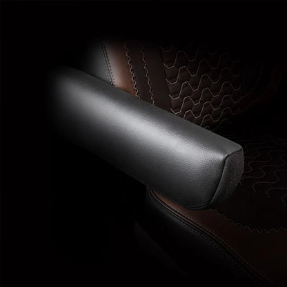 Set of 2 Black Leather Armrest Covers for Freightliner Cascadia (31")