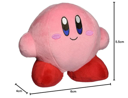 5.5" Kirby Plush Toy Collectible Figure - Multicolored All Star