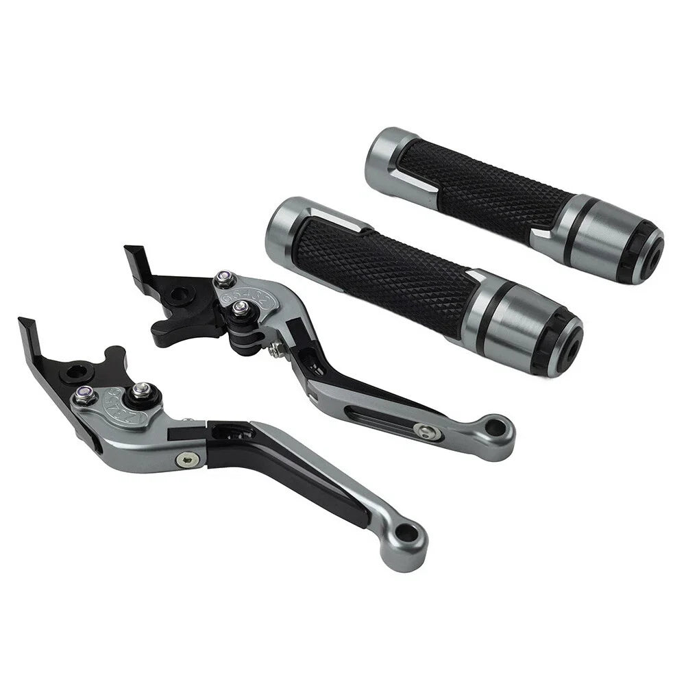 Set of 2 Titan Extendable Brake Clutch Levers for BMW F650GS (2002–2007)