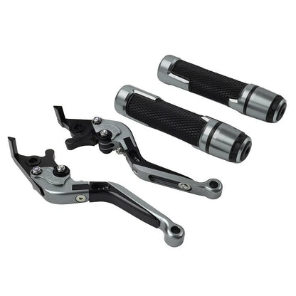 Set of 2 Titan Extendable Brake Clutch Levers for BMW F650GS (2002–2007)