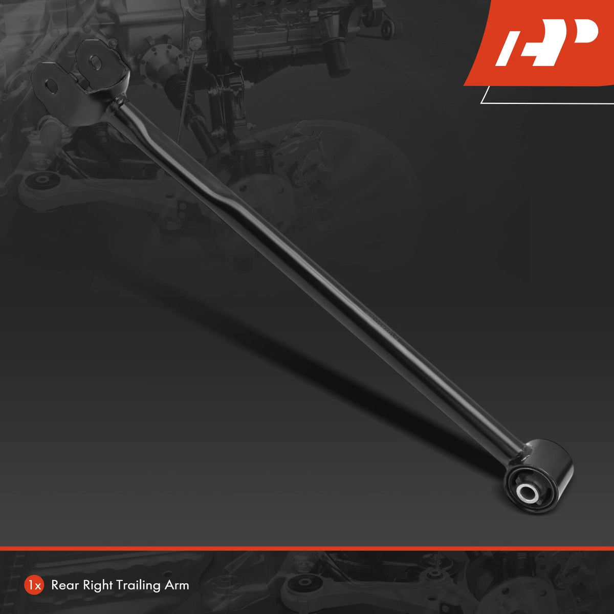 Set of 2 Rear Trailing Arms for Toyota Highlander Venza (2008–2016) 4878048080, 4878048081, MS861014, CMS861014