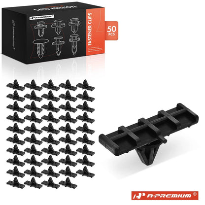 Set of 50 Rocker Panel Moulding Retainer Clips for Ford (F4ZZ6310182A, F4ZZ-6310182-A, 20965)