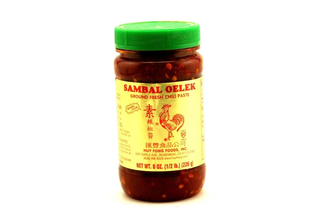 2X Huy Fong Sambal Oelek Ground Chili Paste - 8 oz